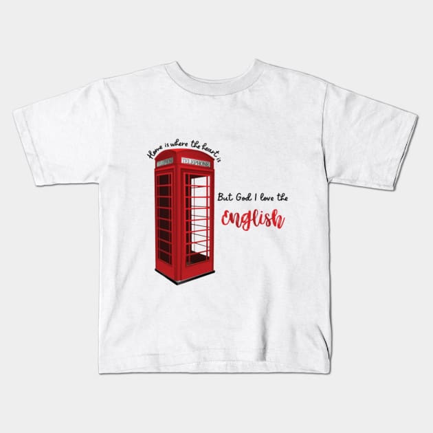 God I love the English Kids T-Shirt by Crafted corner